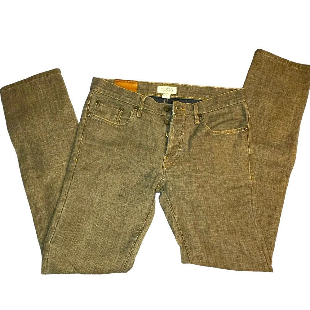 Boga Jeans, Chicago Straight leg tan jeans size Waist 29” leg 32”